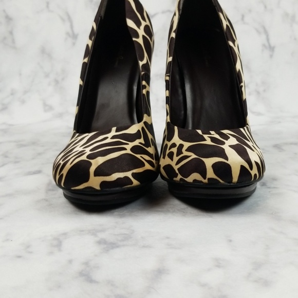 Animal print Giraffe 4.5" High heels size 9 - Picture 3 of 7